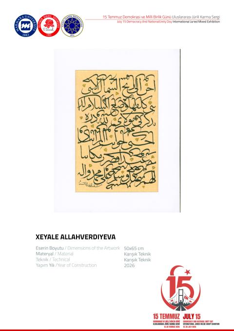 XEYALE ALLAHVERDIYEVA